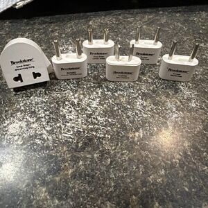 Brookstone Power Adapter Kit for Travel in Europe and Asia